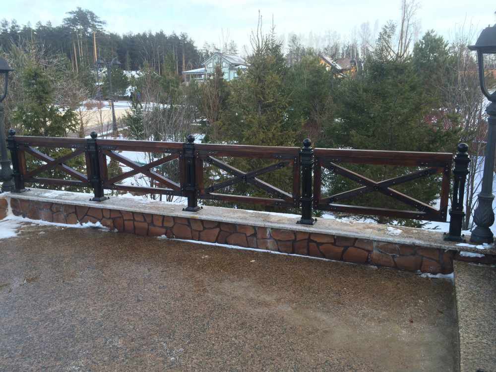 Кованые ограды и ограждения в Истринском районе